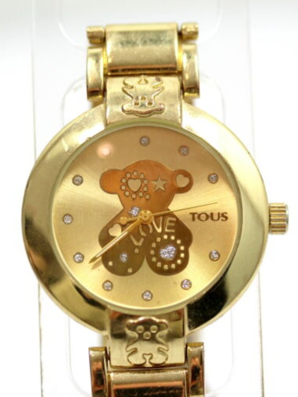 GOLD TOUS DASKI WATCH BRACELET
